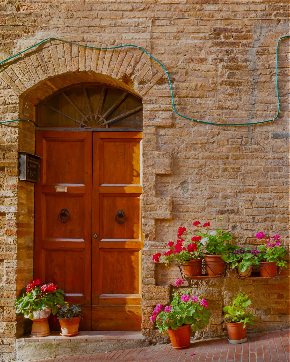 A doorway in Tuscany