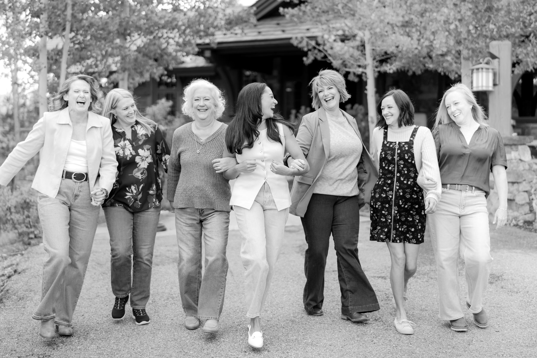 Women of the retreats together at Breckenridge, Colorado