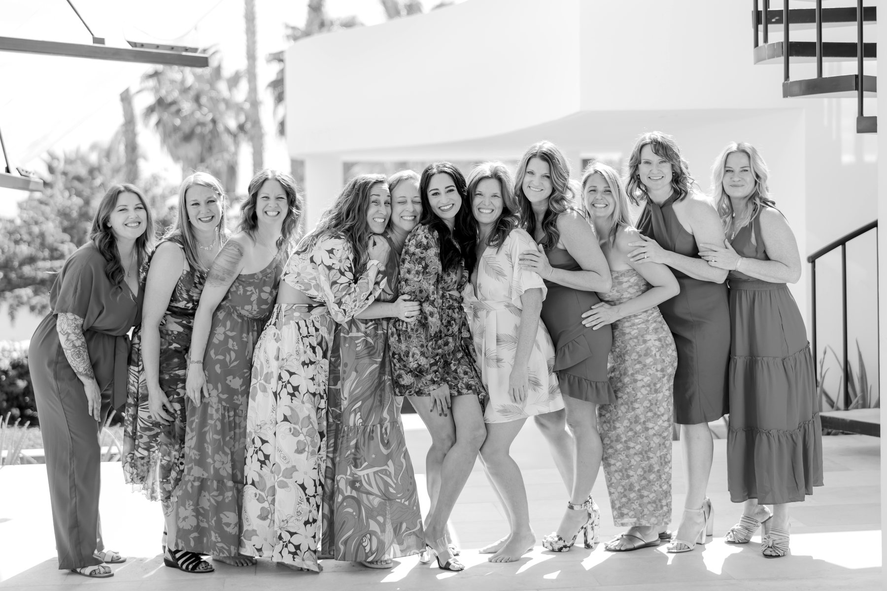 Women of the retreats together at Cabo, Mexico
