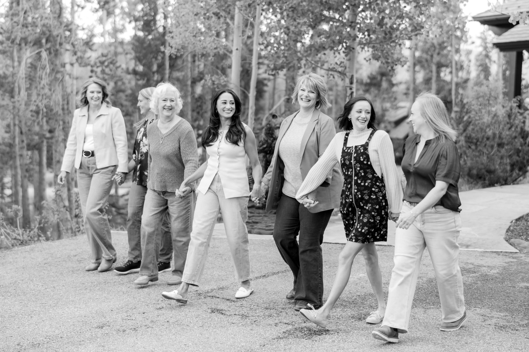 Women of the retreats together at Breckenridge, Colorado
