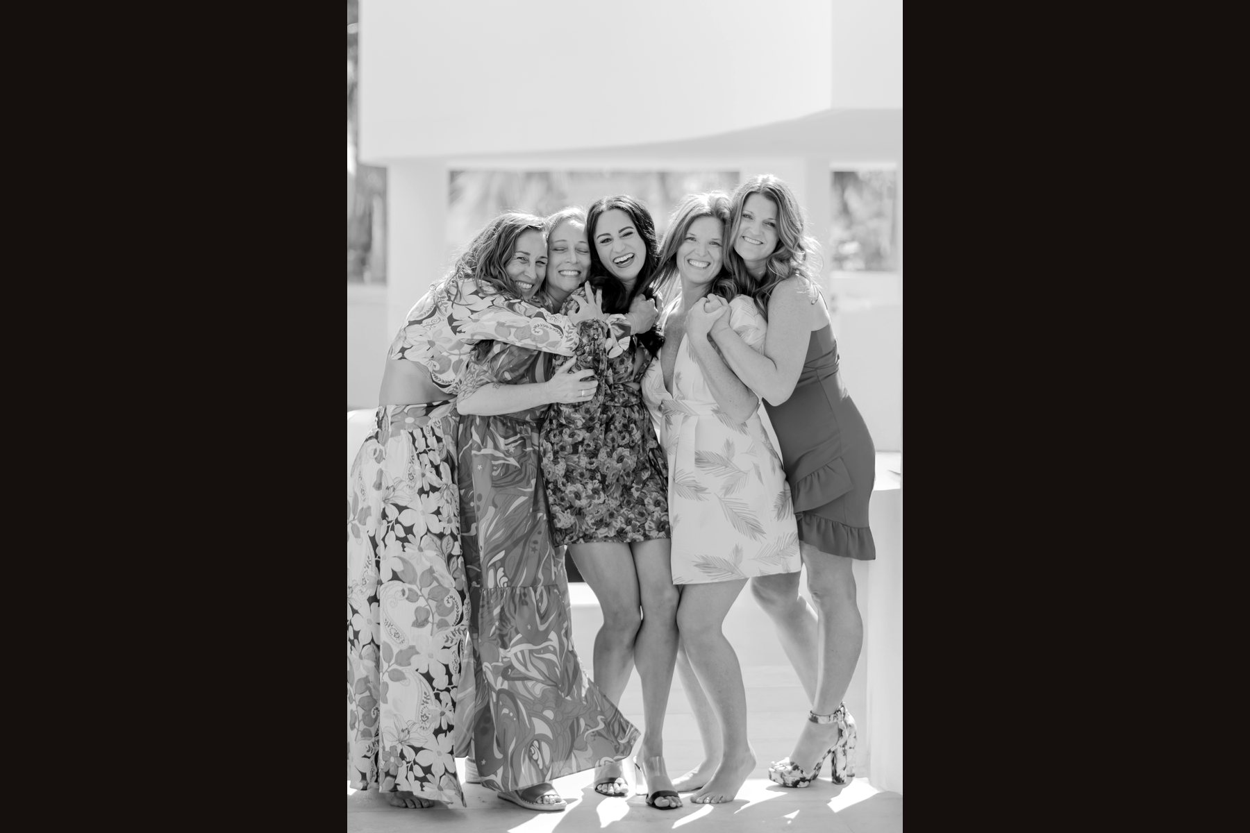 Women of the retreats together at Cabo, Mexico
