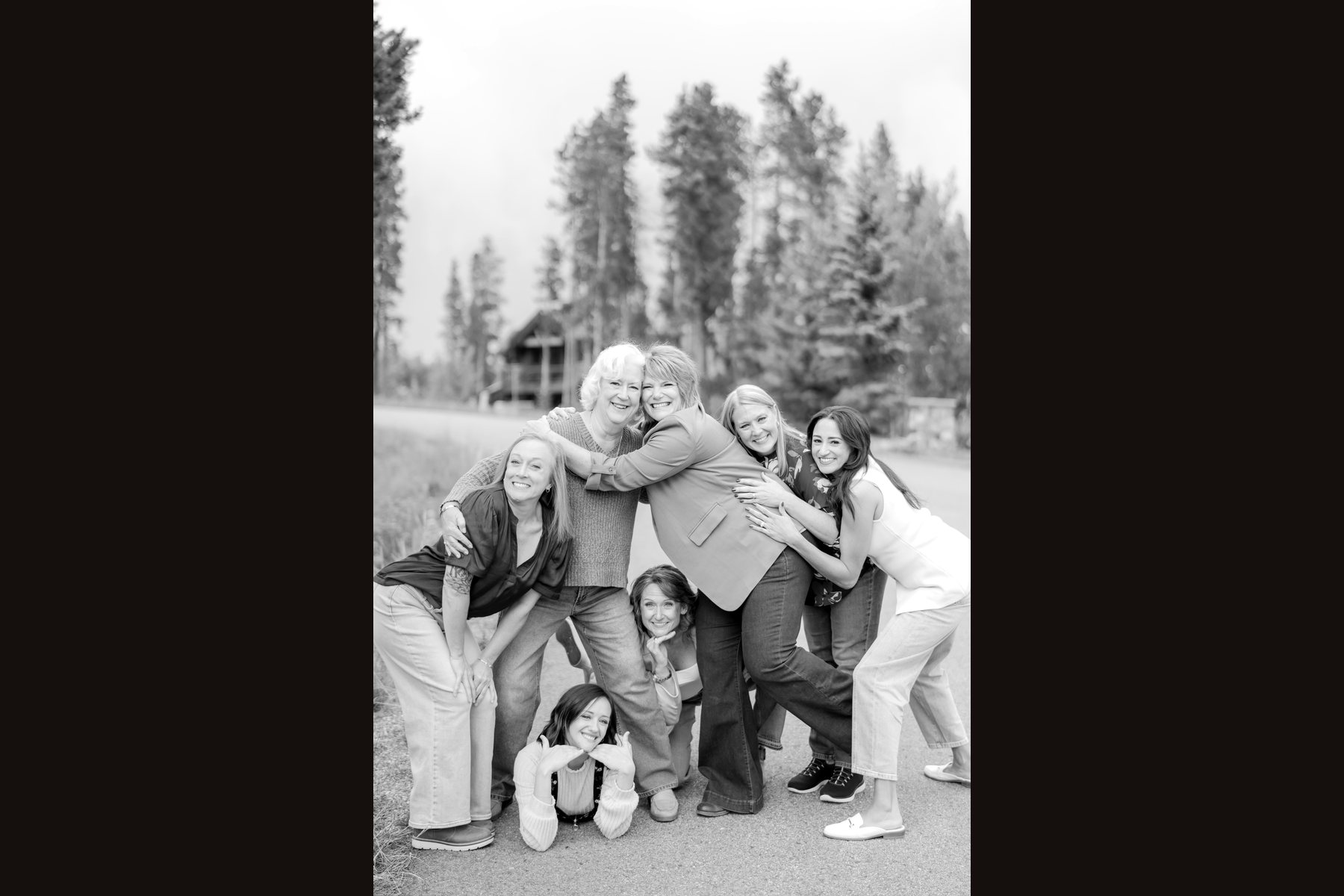 Women of the retreats together at Breckenridge, Colorado