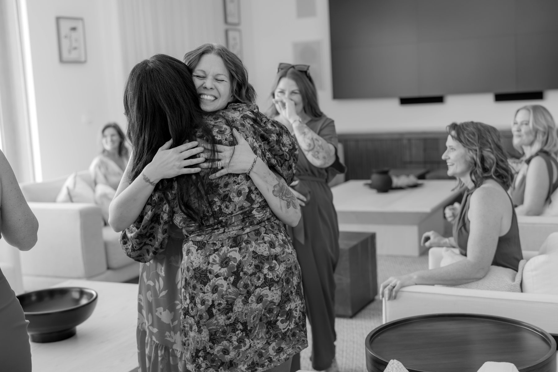 Women of the retreats together at Cabo, Mexico