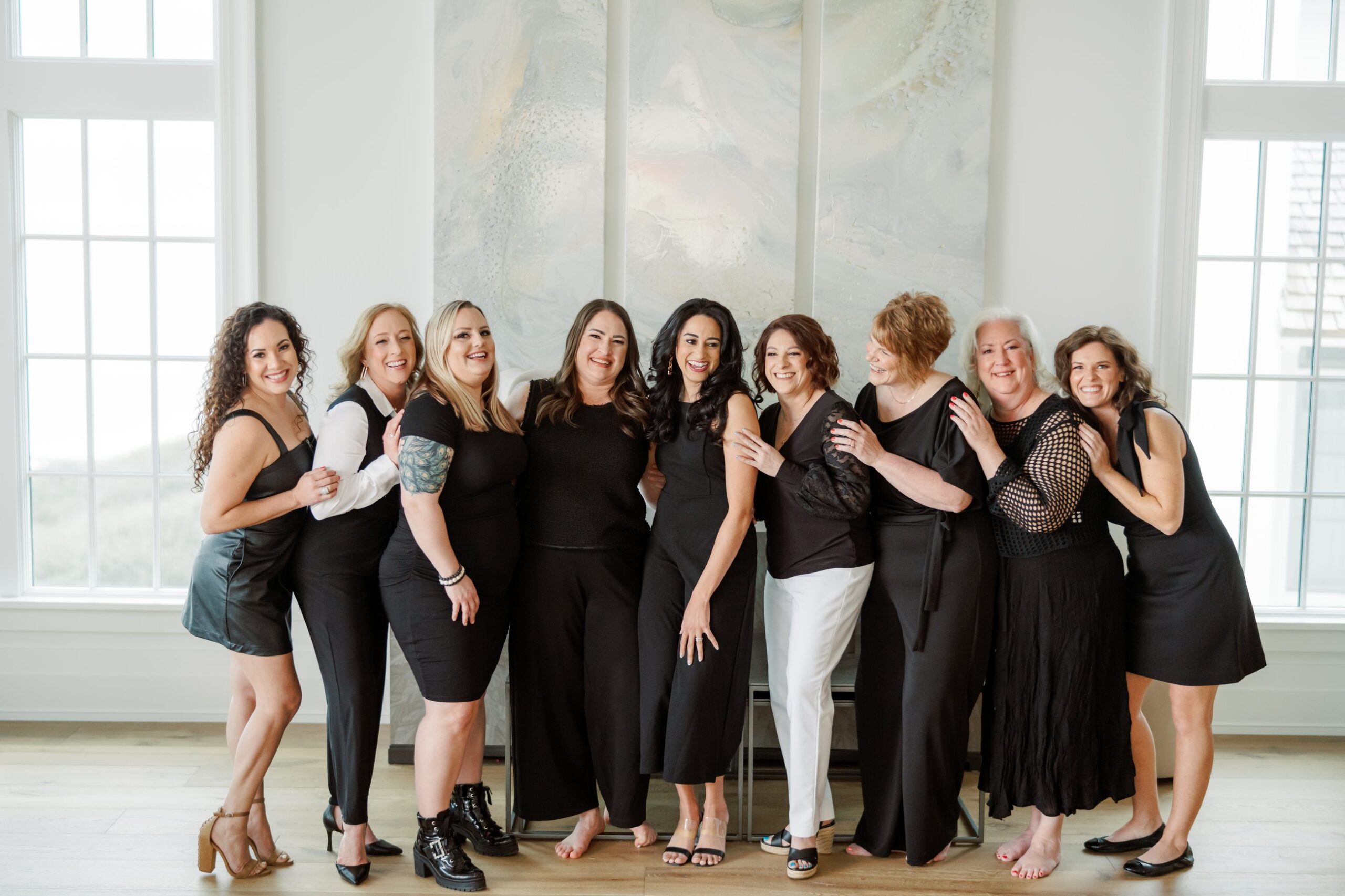 Women at The Hybrid Experience retreat